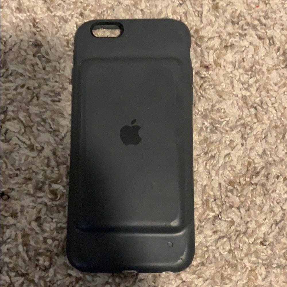 Apple - iPhone® 6s Smart Battery Case - Gray